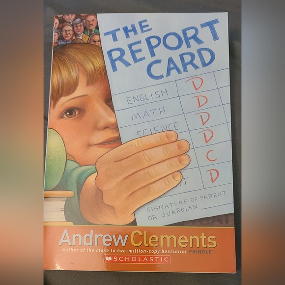 Brand New Never Used book The Report Card  by Andrew Clements - Picture 1 of 2